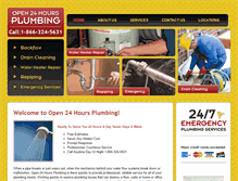Tablet Screenshot of plumbernear.com